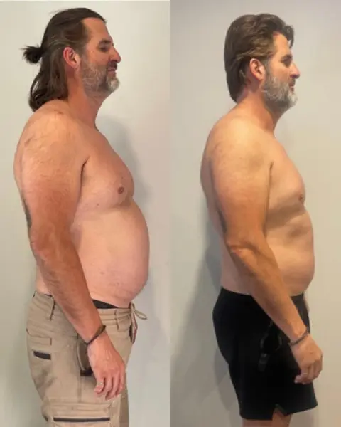 Client Transformation - 14kg weight loss transformation with Coach Ryan in Perth