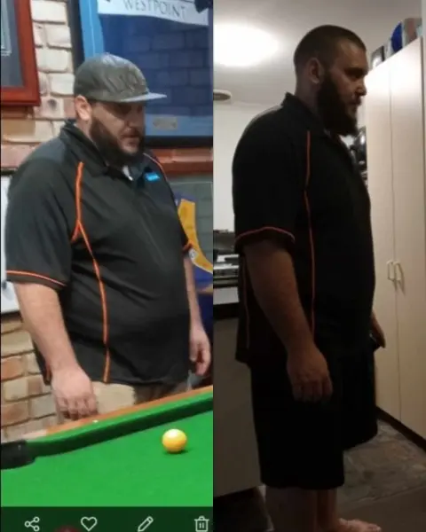 Client Transformation - 18kg weight loss transformation with Coach Ryan in Perth