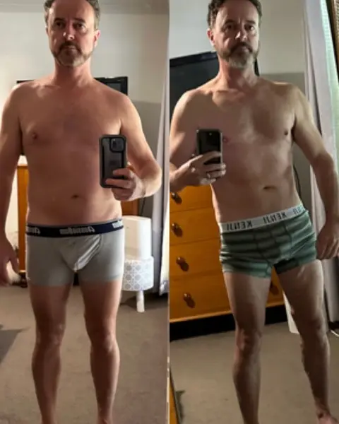 Trev R. - 18kg weight loss transformation with Coach Ryan in Perth
