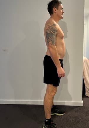 Joey M. after transformation