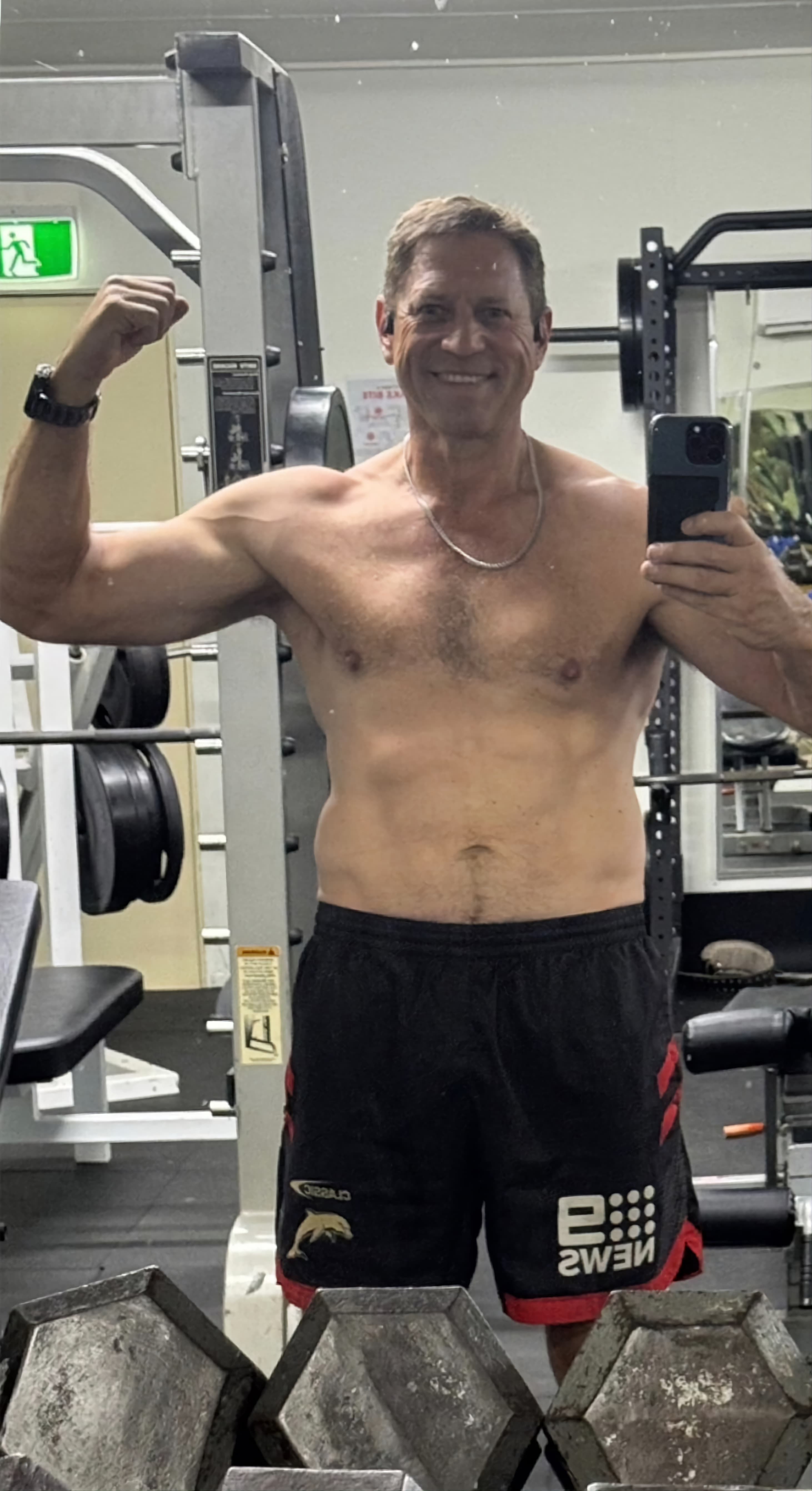 Tony Wren after transformation