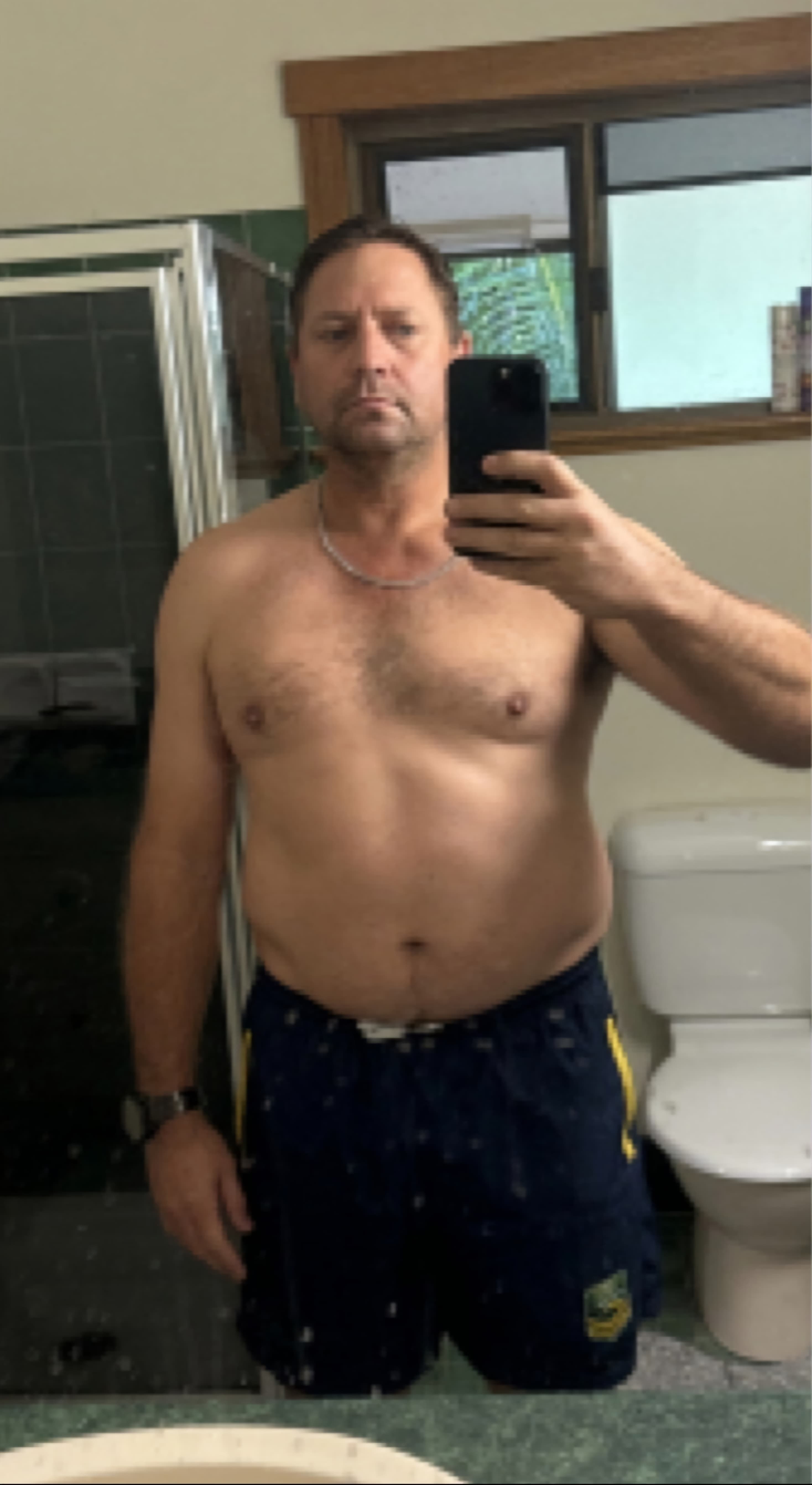 Tony Wren before transformation